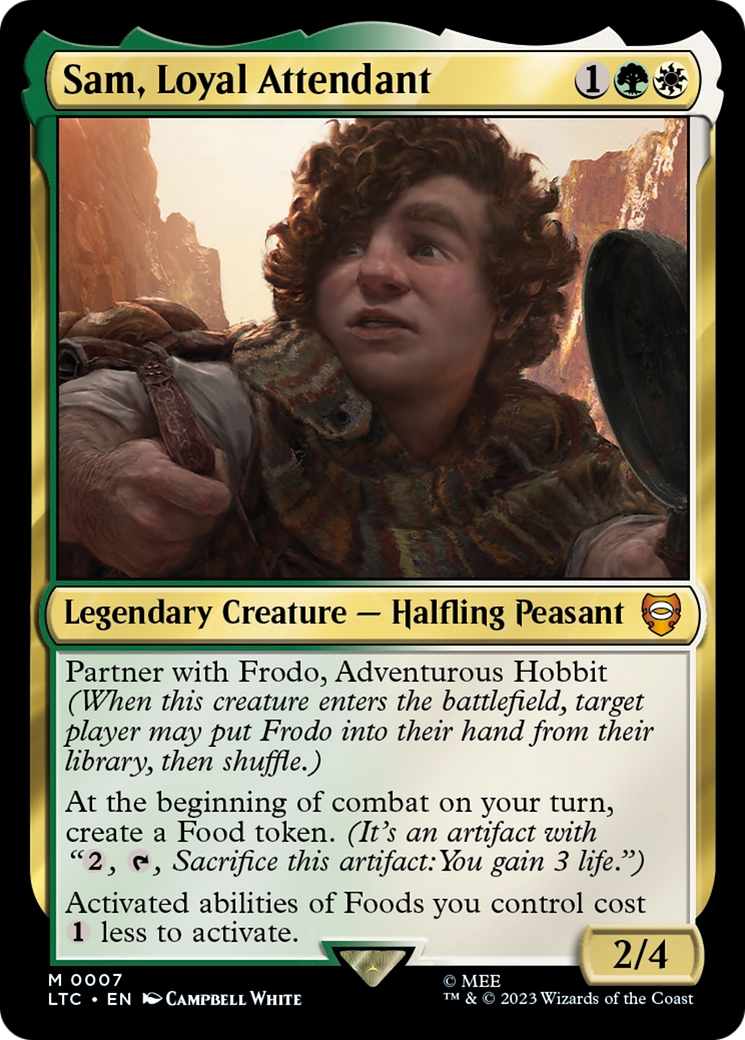 Sam, Loyal Attendant (LTC-007) (Foil)