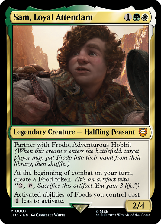 Sam, Loyal Attendant (LTC-007) (Foil)