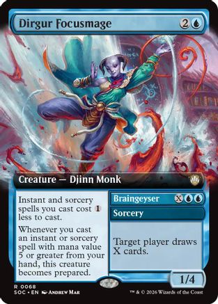 Dirgur Focusmage (Extended Art) (SOC-068)