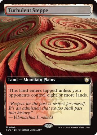 Turbulent Steppe (Extended Art) (SOC-106)