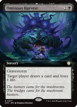 Ominous Harvest (Extended Art) (SOC-077)