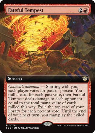Fateful Tempest (Extended Art) (SOC-079)