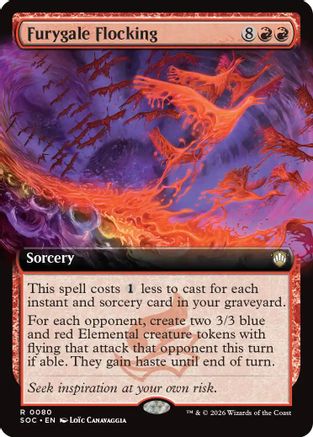 Furygale Flocking (Extended Art) (SOC-080)