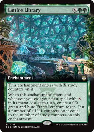 Lattice Library (Extended Art) (SOC-088)