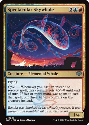 Spectacular Skywhale (SOS-229)