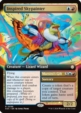 Inspired Skypainter (Extended Art) (SOC-096)