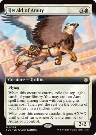 Herald of Amity (Extended Art) (SOC-065)