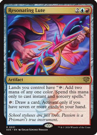 Resonating Lute (SOS-221) (Foil)