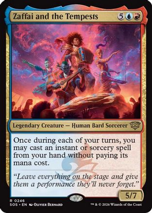 Zaffai and the Tempests (SOS-246) (Foil)