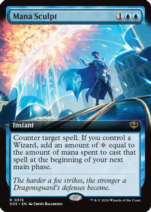 Mana Sculpt (Extended Art) (SOS-319)