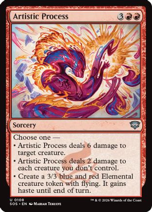 Artistic Process (SOS-108) (Foil)