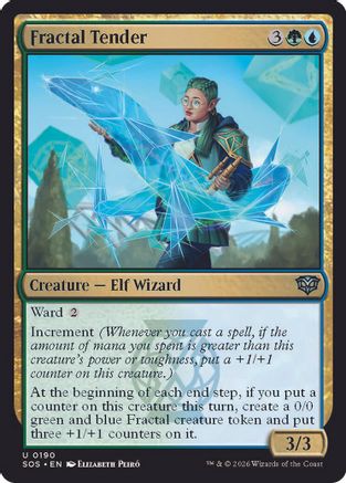 Fractal Tender (SOS-190) (Foil)