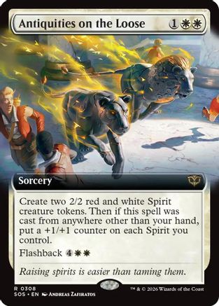 Antiquities on the Loose (Extended Art) (SOS-308)