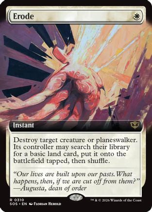 Erode (Extended Art) (SOS-310) (Foil)