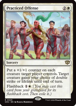 Practiced Offense (SOS-025) (Foil)