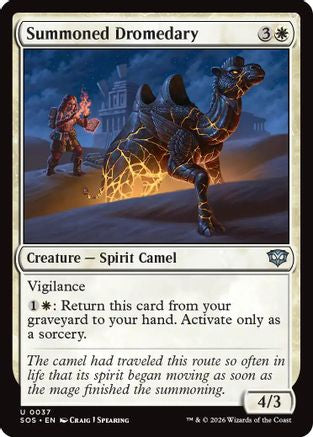 Summoned Dromedary (SOS-037) (Foil)