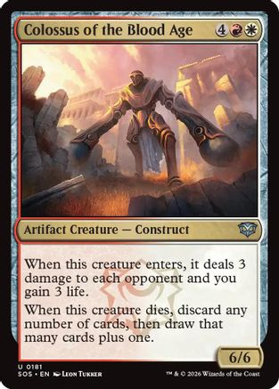Colossus of the Blood Age (SOS-181) (Foil)