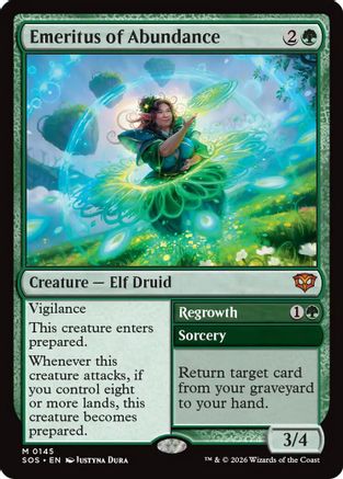 Emeritus of Abundance (SOS-145) (Foil)