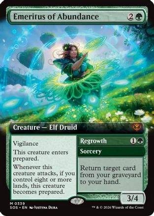 Emeritus of Abundance (Extended Art) (SOS-339)