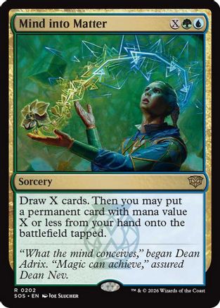 Mind into Matter (SOS-202) (Foil)