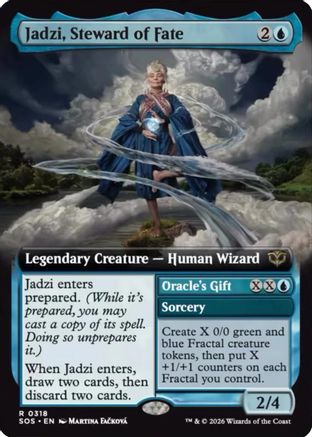 Jadzi, Steward of Fate (Extended Art) (SOS-318) (Foil)