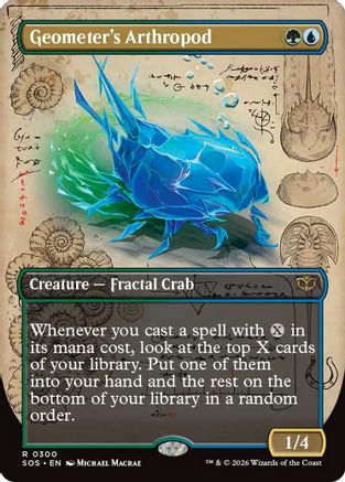 Geometer's Arthropod (Borderless) (SOS-300) (Foil)