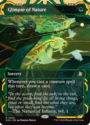 Glimpse of Nature (SOA-053) (Foil)