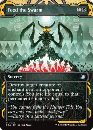Feed the Swarm (SOA-029) (Foil)