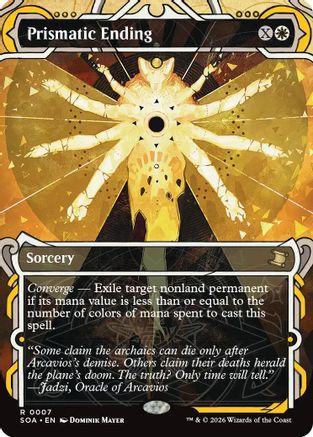 Prismatic Ending (SOA-007) (Foil)