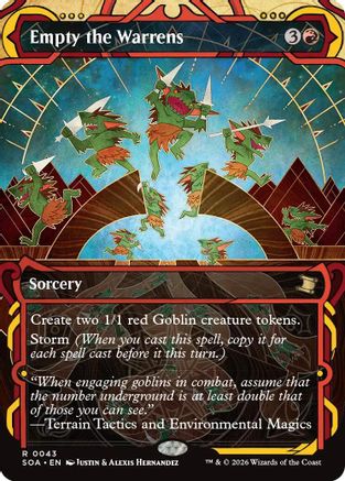 Empty the Warrens (SOA-043) (Foil)