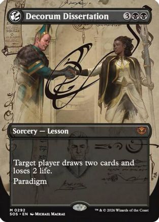 Decorum Dissertation (Borderless) (SOS-292)