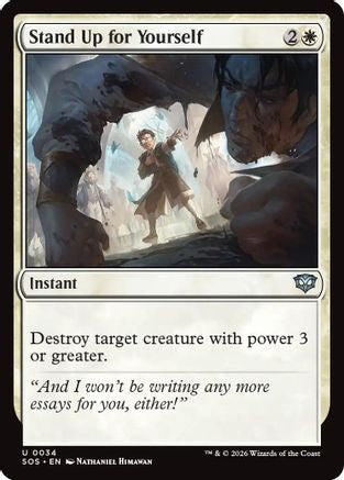 Stand Up for Yourself (SOS-034) (Foil)