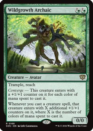 Wildgrowth Archaic (SOS-168) (Foil)