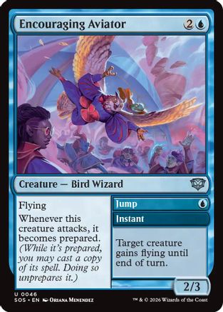 Encouraging Aviator (SOS-046) (Foil)