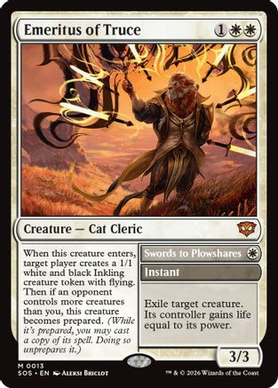 Emeritus of Truce (SOS-013) (Foil)