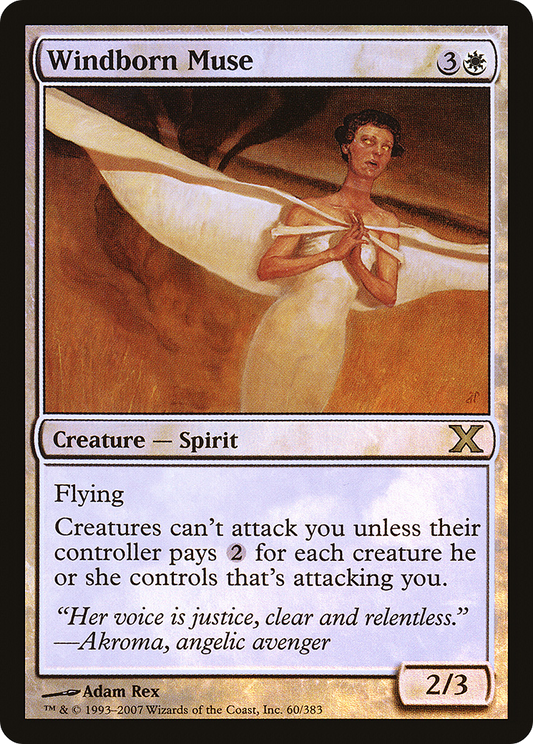 Windborn Muse (10E-60★) (Foil)