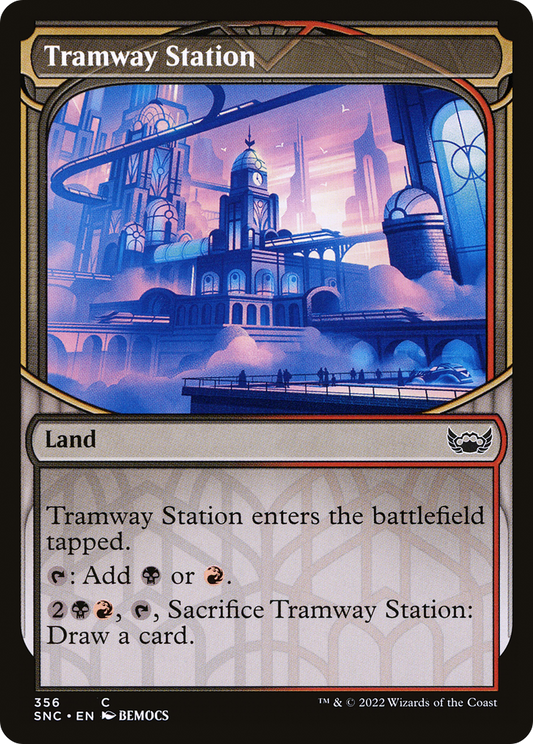 Tramway Station (SNC-356) (Showcase) (Foil)