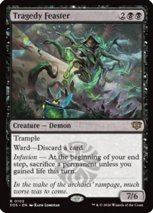 Tragedy Feaster (SOS-102) (Foil)