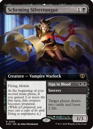 Scheming Silvertongue (Extended Art) (SOS-329)