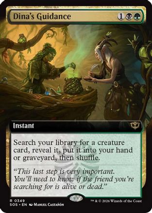 Dina's Guidance (Extended Art) (SOS-349)