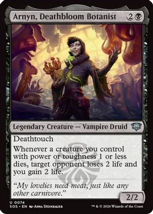 Arnyn, Deathbloom Botanist (SOS-074)