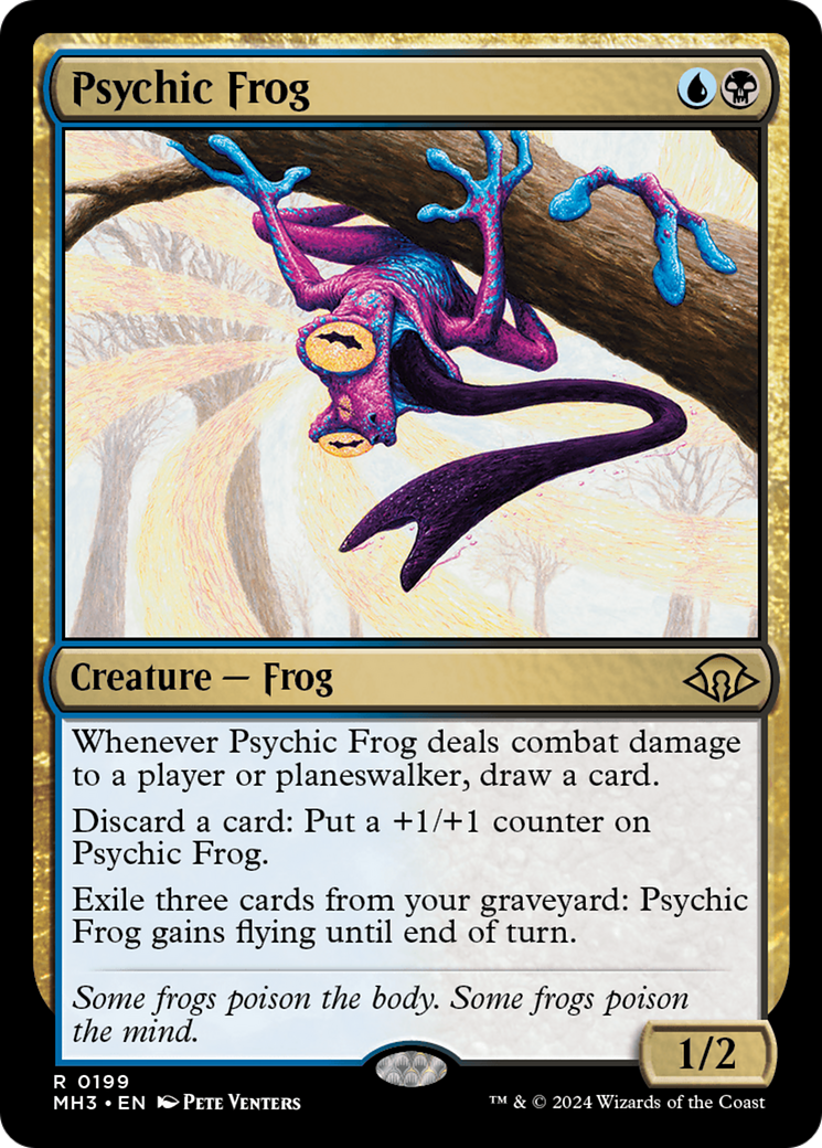 Psychic Frog (MH3-199) (Foil)