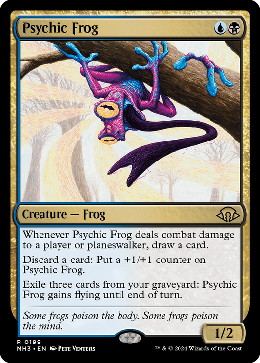 Psychic Frog (MH3-199)