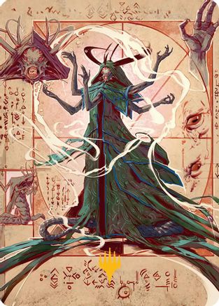 Tragedy Feaster Art Card (Gold-Stamped Planeswalker Symbol) (ASSOS-030)