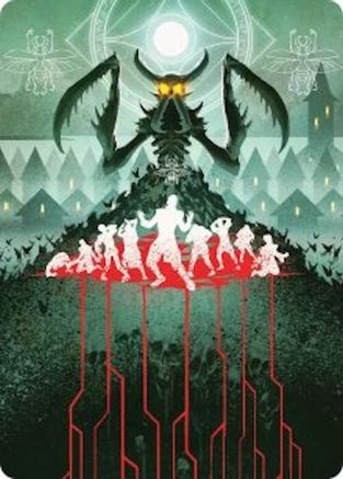 Feed the Swarm Art Card (ASSOS-044)
