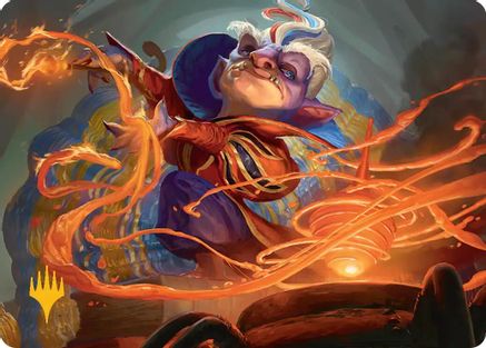 Goblin Glasswright Art Card (Gold-Stamped Planeswalker Symbol) (ASSOS-013)