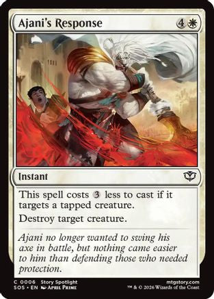 Ajani's Response (SOS-006)