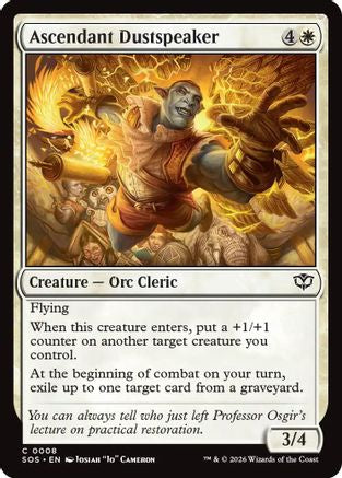Ascendant Dustspeaker (SOS-008) (Foil)