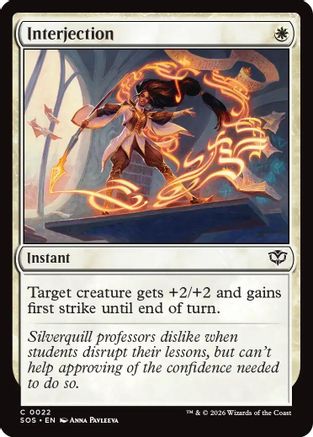 Interjection (SOS-022) (Foil)