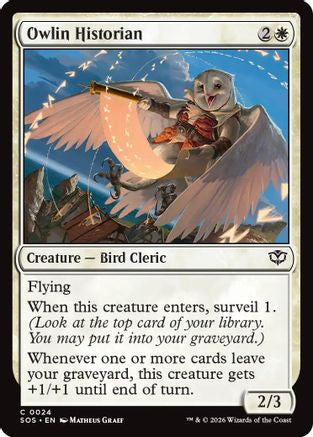 Owlin Historian (SOS-024) (Foil)